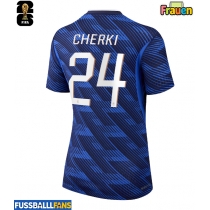 Frankreich Rayan Cherki #24 Heimtrikot Frauen WM 2026 Kurzarm